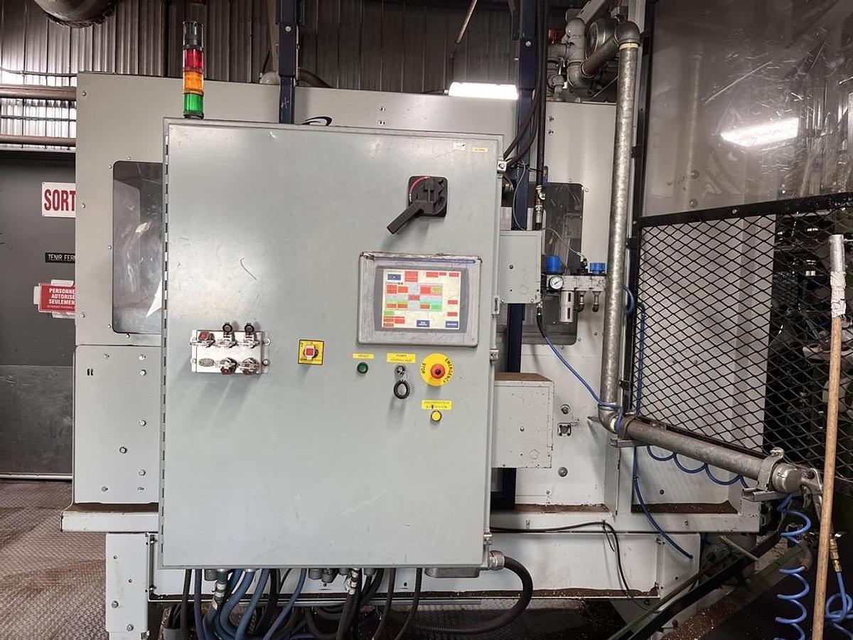 Used VERVILLE VP400 (4) STATION COMPRESSION BAGGING SYSTEM FULLY AUTOMATIC