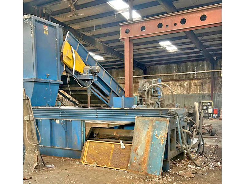 Used Marathon  2-Ram Baler w/ Conveyor and Scale