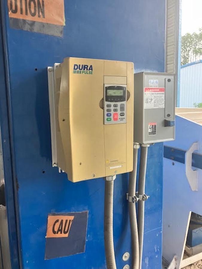 Used Vecoplan Film & Fiber Single Shaft Shredder