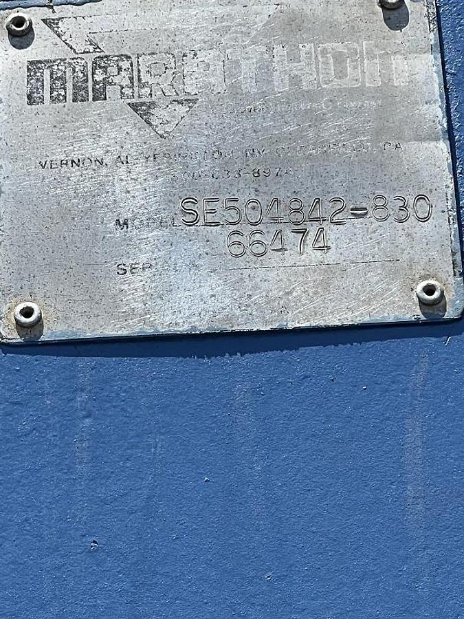 Used Marathon Side Eject Closed Door Baler