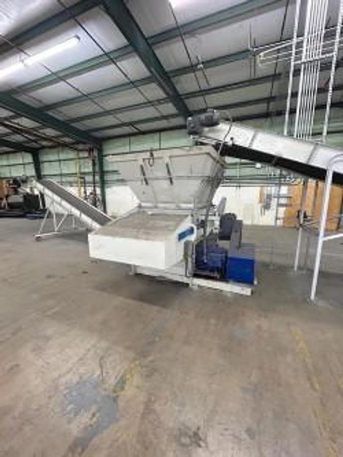 Used VECOPLAN FILM & FIBER SINGLE SHAFT SHREDDER