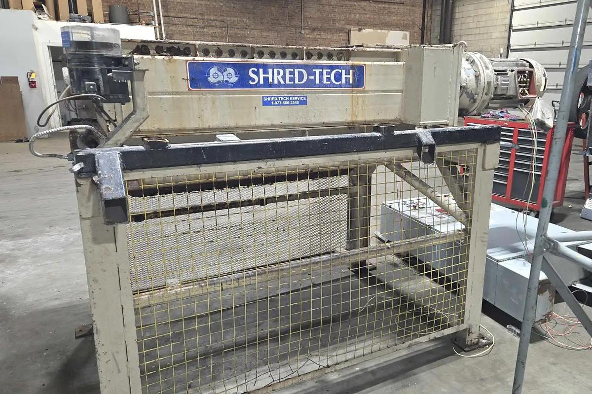 Used Shred-Tech ST-50 Dual Shaft Shredder