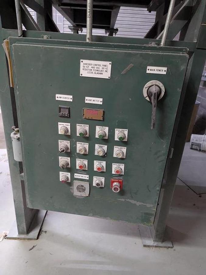 Used Reduction Technology Dual Shaft Shredder