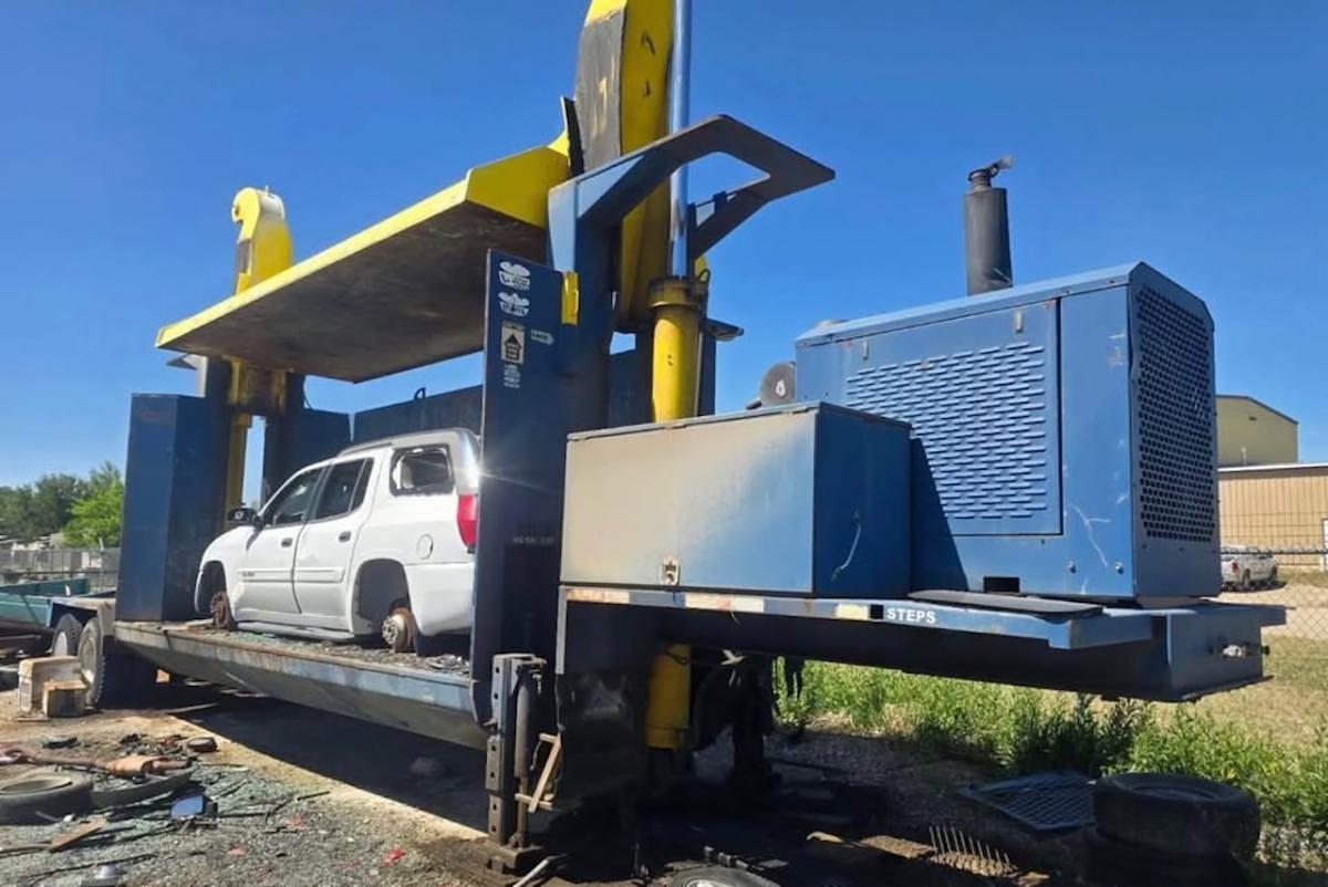 Used OverBuilt Car Crusher