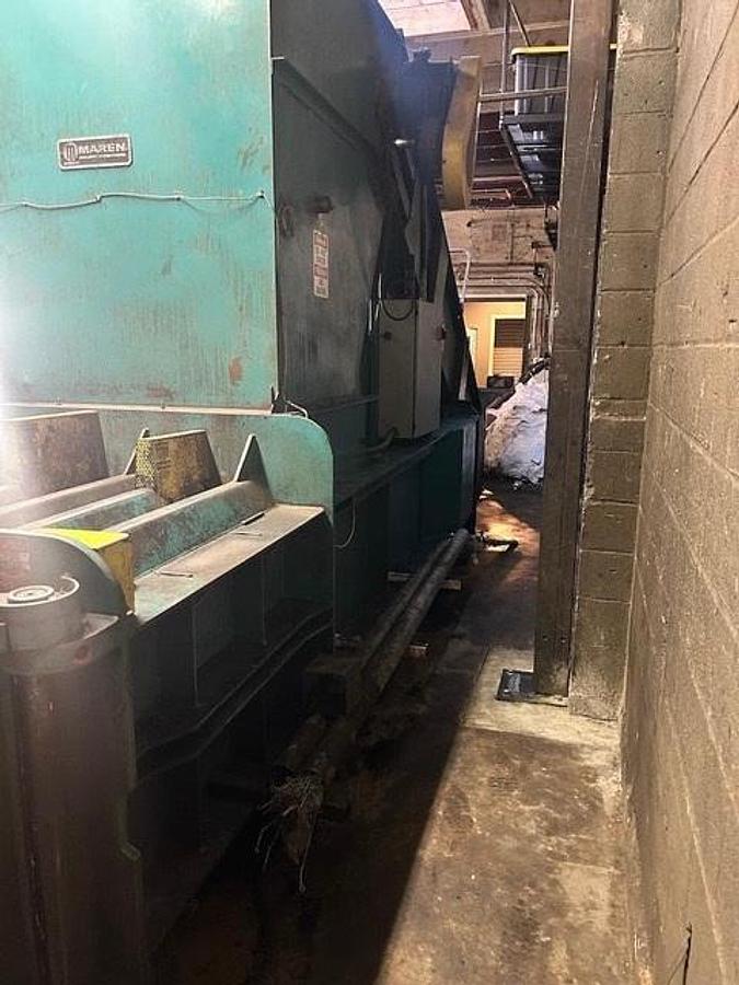 Used Maren Horizontal Baler Infeed Conveyor