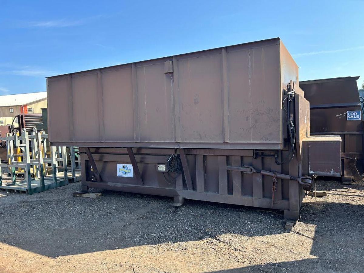 Used Sebright 4yd Pre-Crusher Stationary Compactor