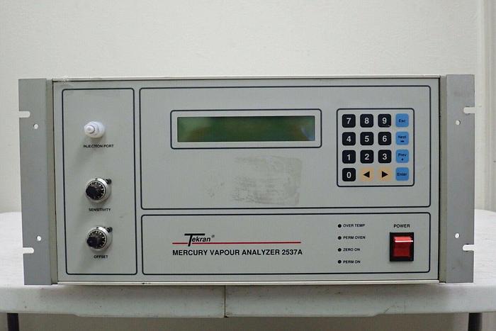 Used Tekran Model 2537A Mercury Vapor Analyzer
