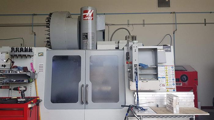 Used 2009 HAAS VF-4SS 4-Axis CNC Vertical Machining Center
