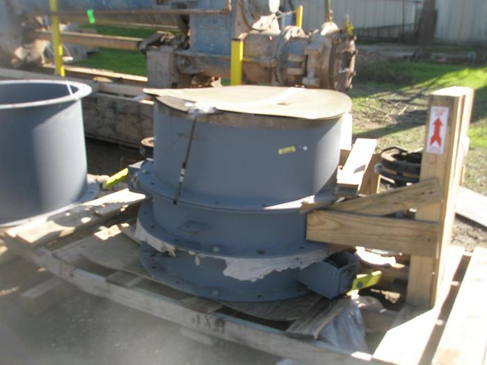 Used Valve, Butterfly, 36", C/st, Trivaco, (2) #C738103