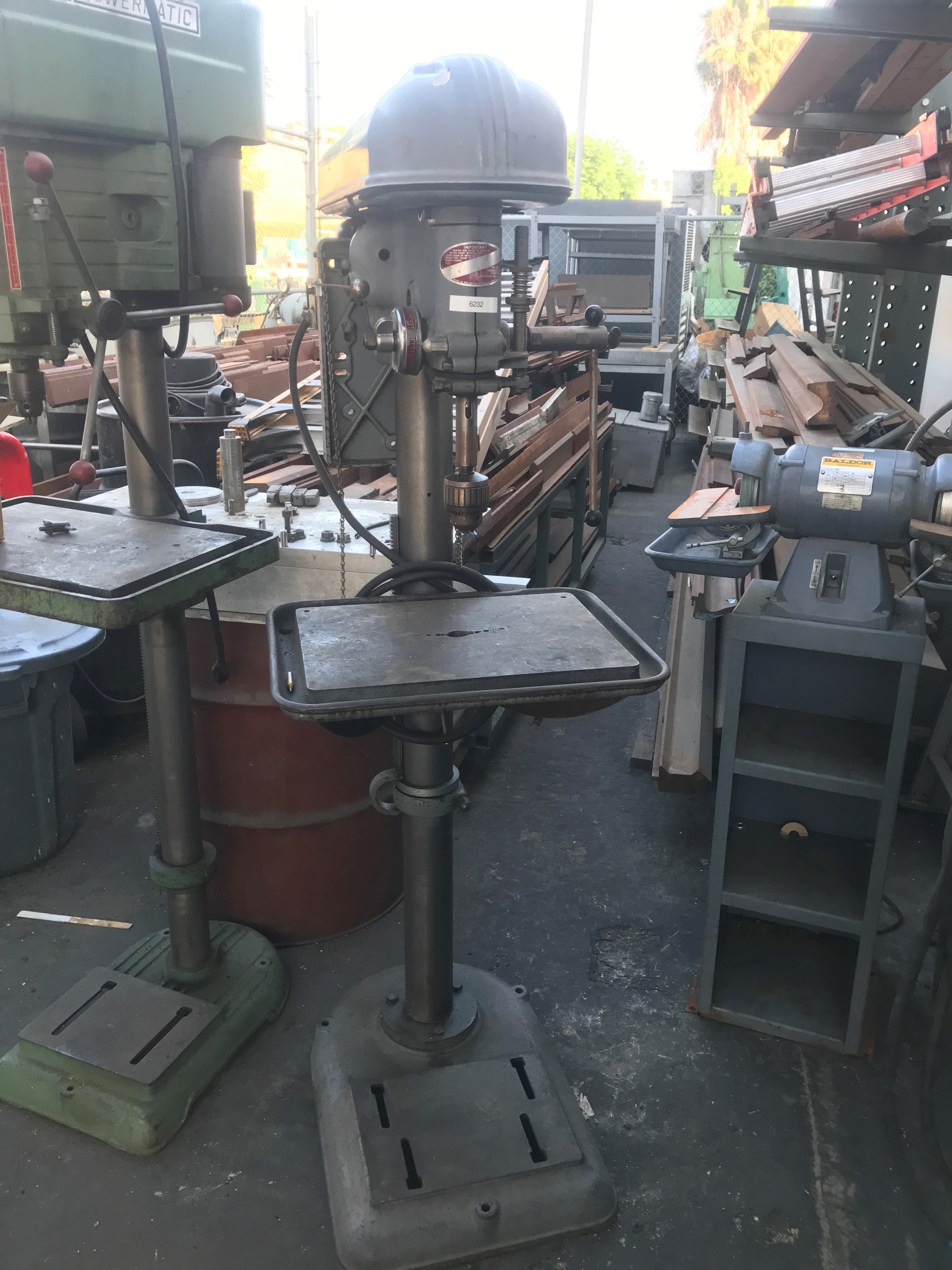 Used DELTA ROCKWELL 17-210 FLOOR DRILL PRESS 17" #6232