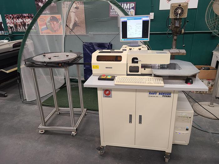Used 2006 Easy Bender Turbo 200 Steel Rule Bending Die Machine Dieboard