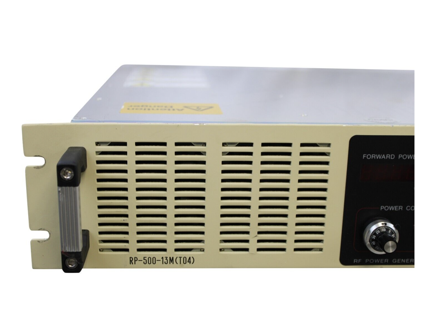 Used Pearl Kogyo Co RP-500-13M( T04) RF POWER GENERATOR 180-220VAC 3 50/60HZ 2K VA