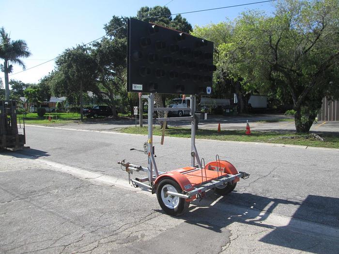 Used Wanco Galvanized Arrow Board