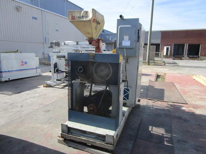 Used 2.5" HPM 24:1 L/D air cooled extruder with 40 hp