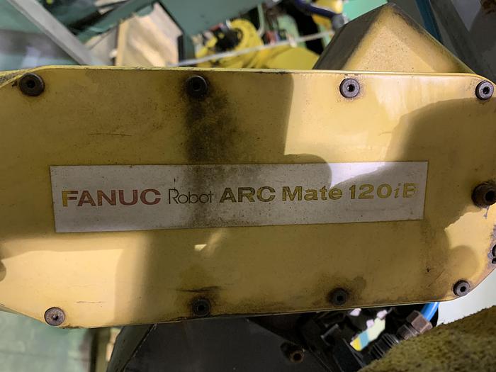 Used TEC WELD ROBOTIC DUAL TRUNION WELDING CELL WITH 2 FANUC ARCMATE 120iB'S