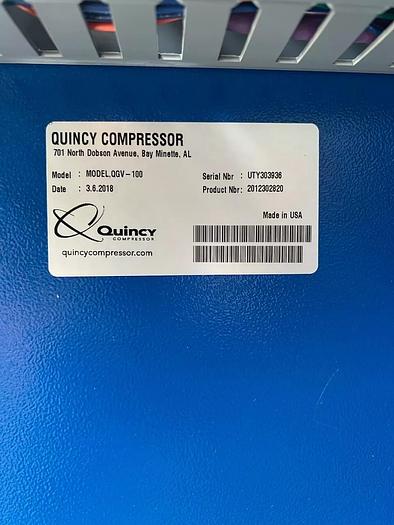 Refurbished Quincy QGV100