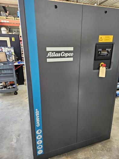 Used Atlas Copco GA90VSD+