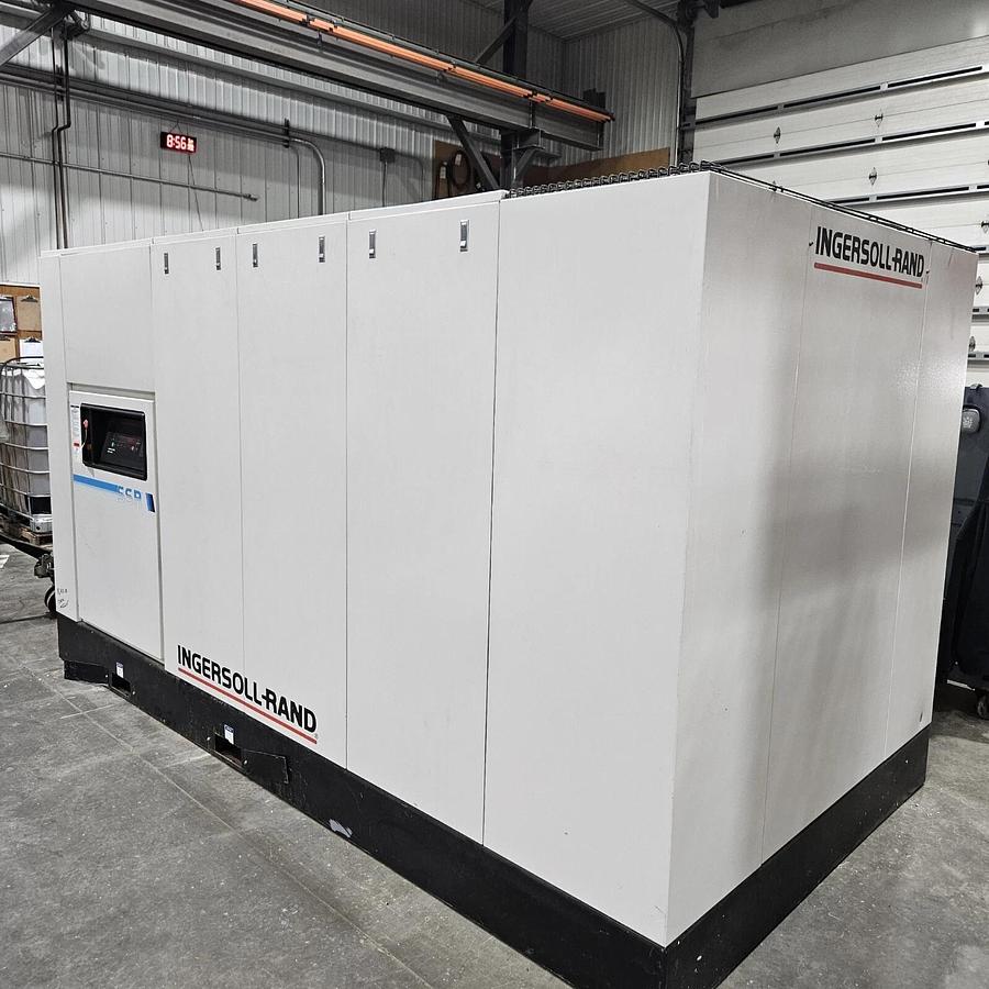 Used Ingersoll Rand SSR HP4000 400 hp. 1626 cfm Rotary Screw Air compressor warranty
