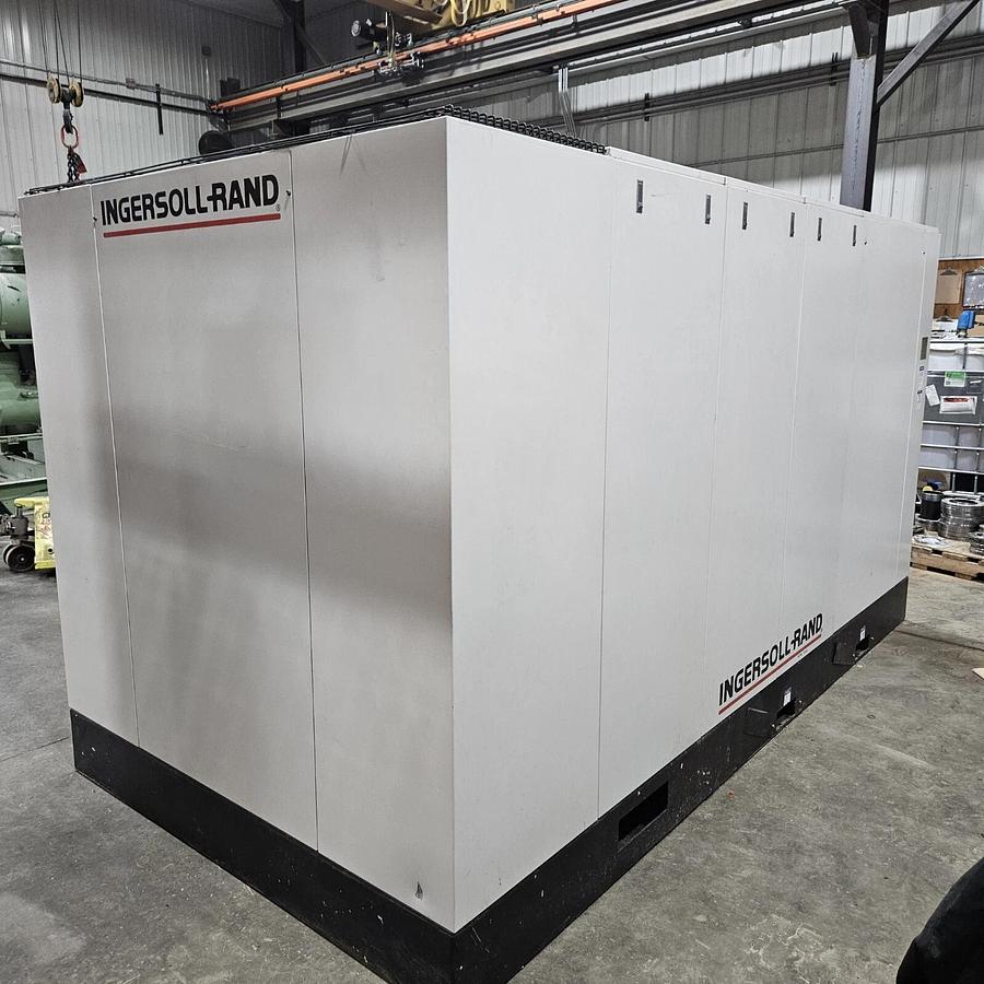 Used Ingersoll Rand SSR HP4000 400 hp. 1626 cfm Rotary Screw Air compressor warranty