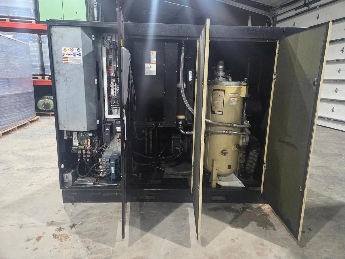 Refurbished Ingersoll Rand 150 hp variable speed rotary air compressor tested warranty 2019