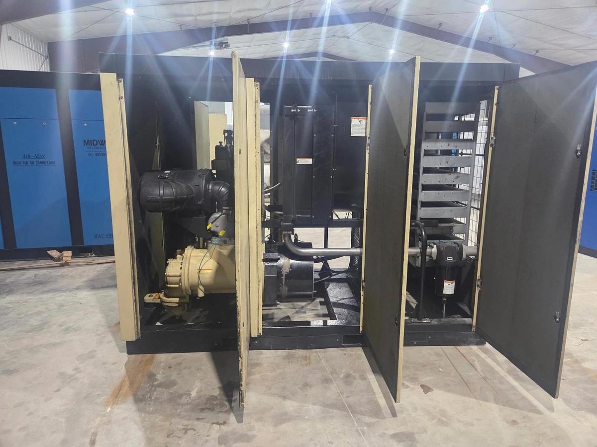 Refurbished Ingersoll Rand 150 hp variable speed rotary air compressor tested warranty 2019