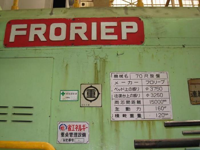 Used Lathe Heavy Duty Schiess Froriep