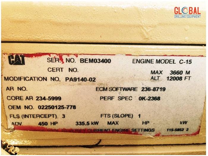 Used Item 0312 : Sullair 900CFM / 350PSI XHDL Rotary Air Compressor (SOLD)