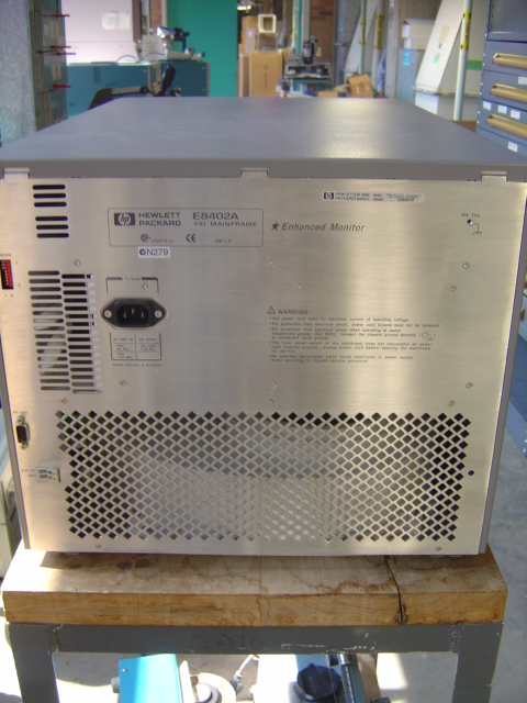 Used Hewlett Packard   E8402A VXI Mainframe