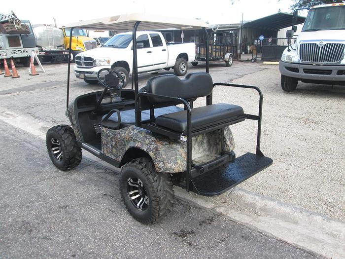 Used Lifted EZ GO Gas Golf Cart