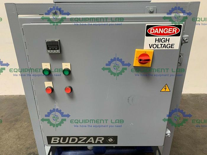Used Budzar 1WT-S50WSB-DSP Heat Exchanger Skid 460V 3PH w/ Two Marathon Jet Pumps 2HP
