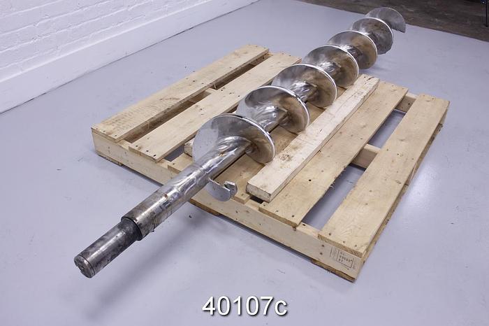 Used Black Clawson Hydradenser Inclined Screw Thickener Screw #40107