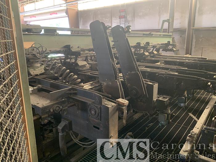 Used Brewer 9-Head Resaw Line