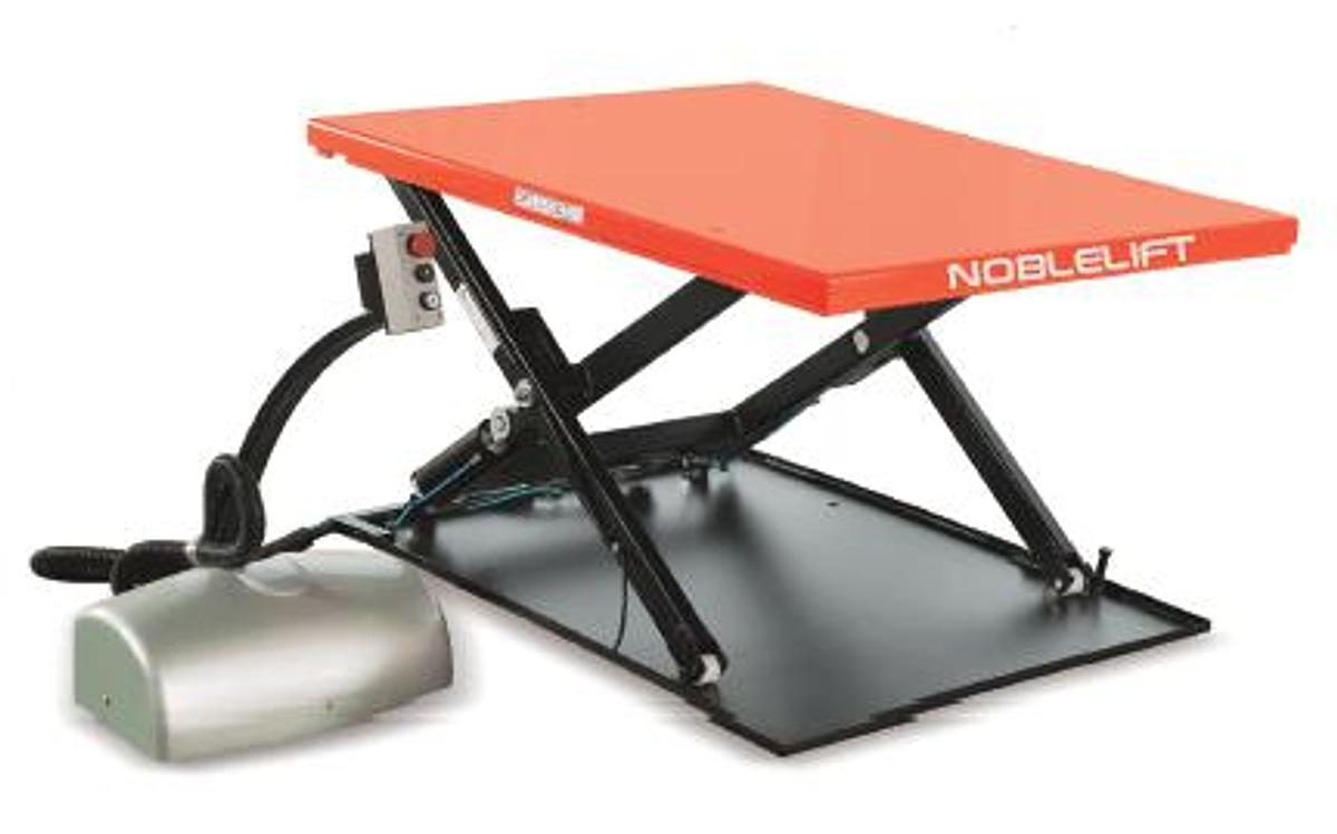 HTF Electric Low Profile Single-Scissor Table - Stationary