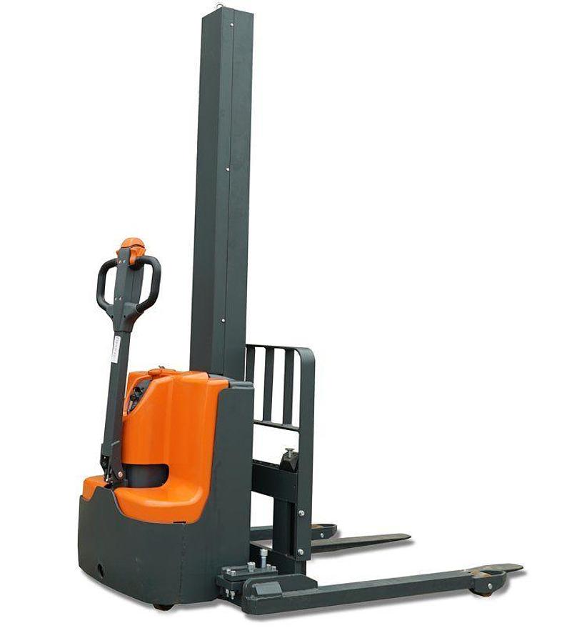 Monomast electric stacker - Light-duty - Low cost operation.