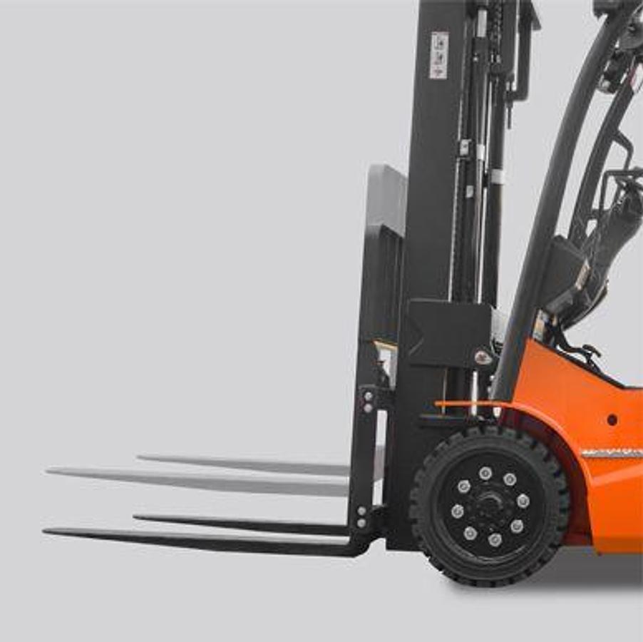 OMEGA Li Series lithium powered cushion forklifts - Exceptional performance - Low cost operation.