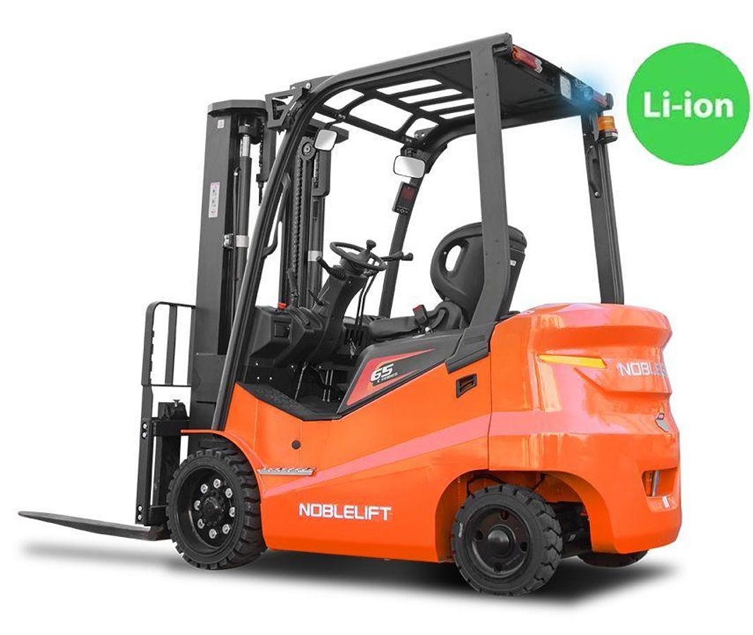 OMEGA Li Series lithium powered cushion forklifts - Exceptional performance - Low cost operation.