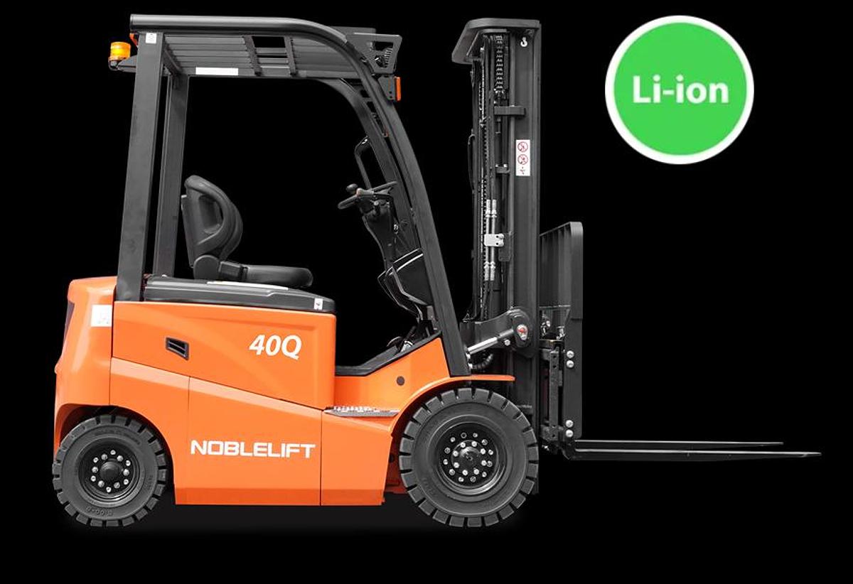 AC powered lithium-ion forklifts - High mobility - Low cost operation.