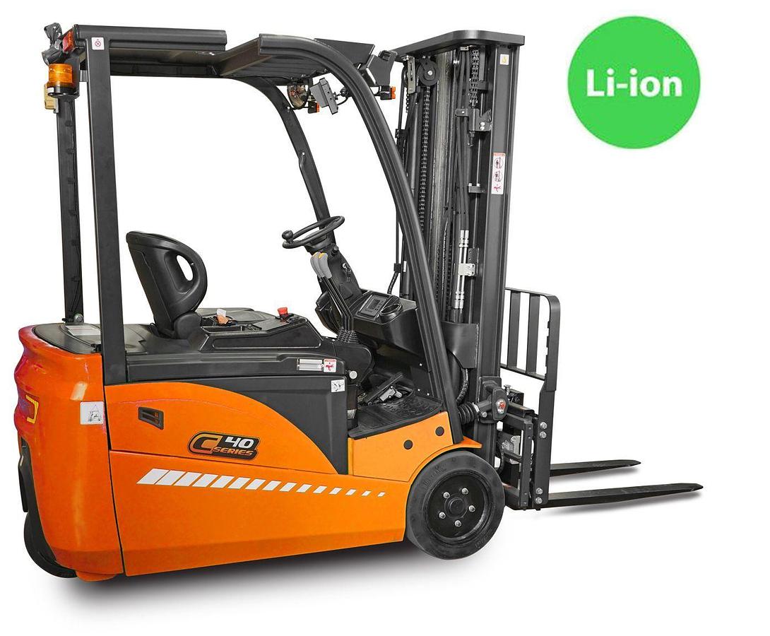 Lithium powered cushion forklifts - Exceptional performance - Low cost operation.