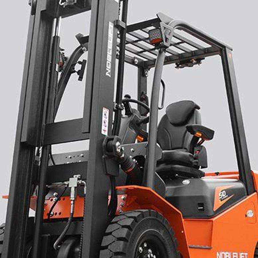 ALPHA Series LPG powered pneumatic forklifts - Exceptional performance - Low cost operation.