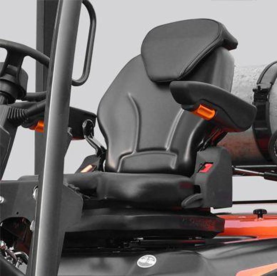 ALPHA Series LPG powered pneumatic forklifts - Exceptional performance - Low cost operation.