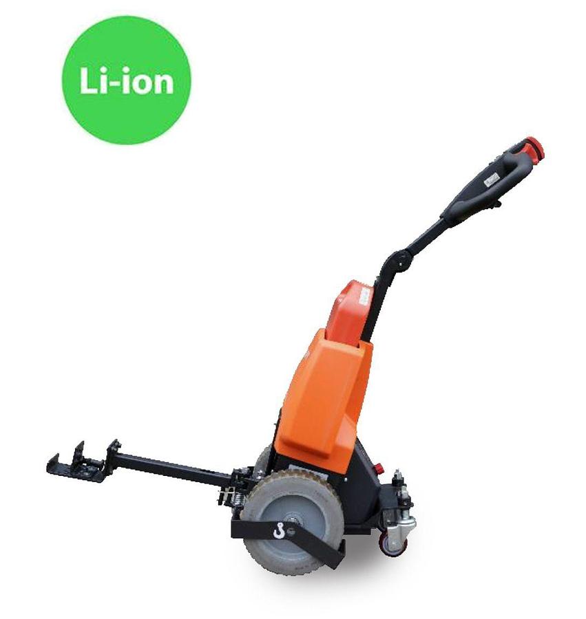 Lithium walkie tugger - Tow tractor - Light duty - Tight turning radius.