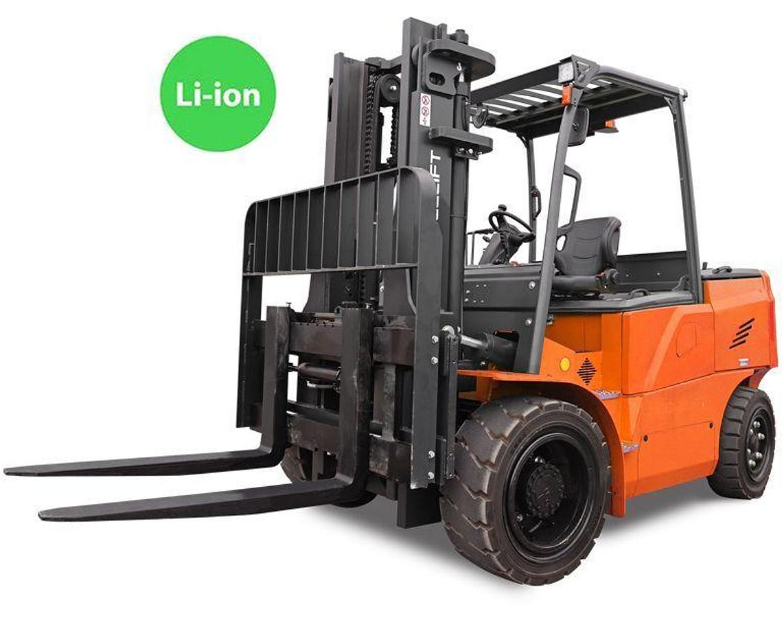 Lithium powered heavy duty electric forklifts - Exceptional performance - Indoor & Outdoor.