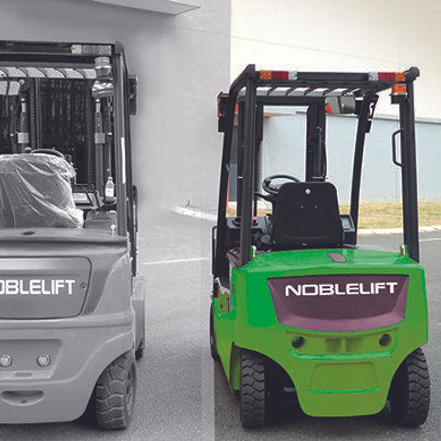 AC powered lithium-ion forklifts - High mobility - Low cost operation.
