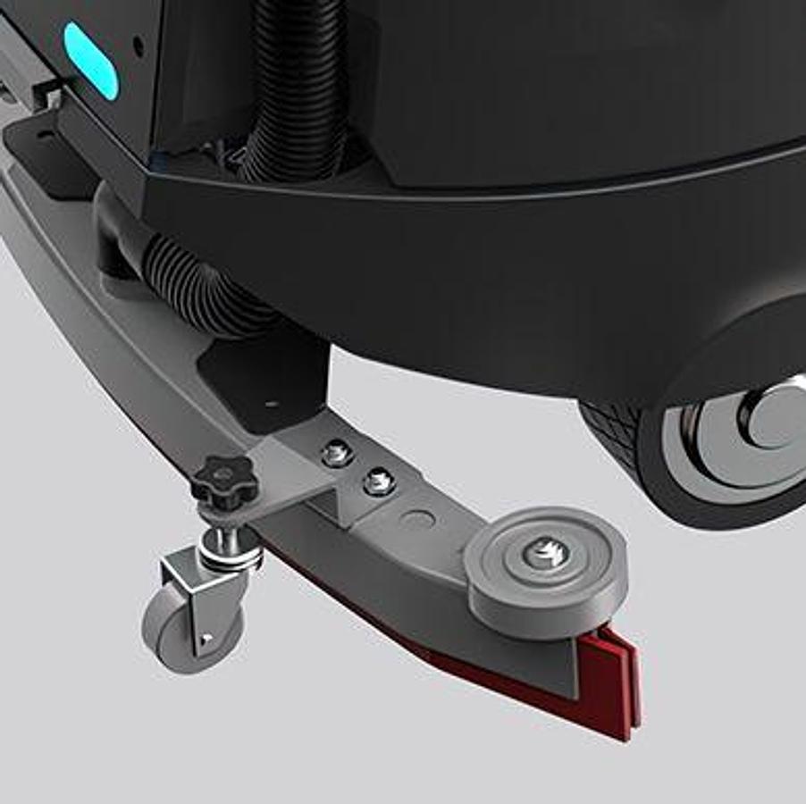 ANB450 Lithium AI powered AGV scrubber-dryer robot - Fully autonomous.
