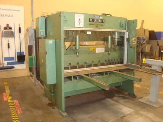 Used 1989 3/8" x 6', BETENBENDER 6'-375, HYDRAULIC, 20 HP Our stock number: 5572