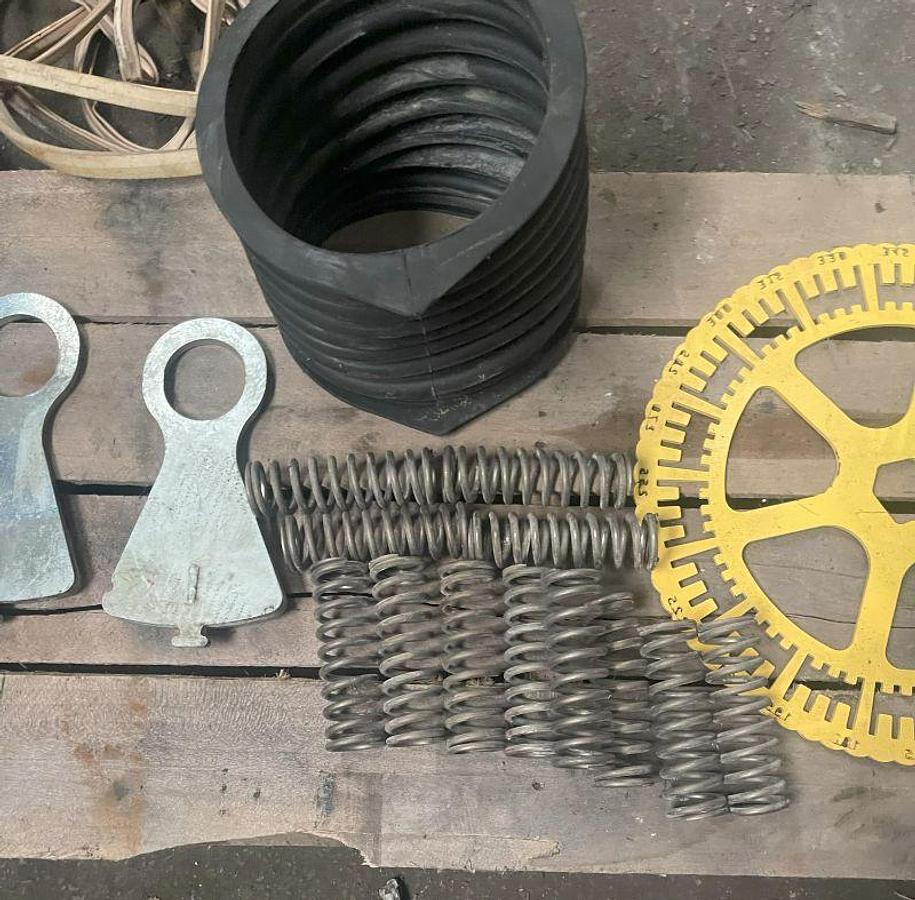 Used Sweco Parts, 48" Base With 12 Springs. Gaskets, and Plate