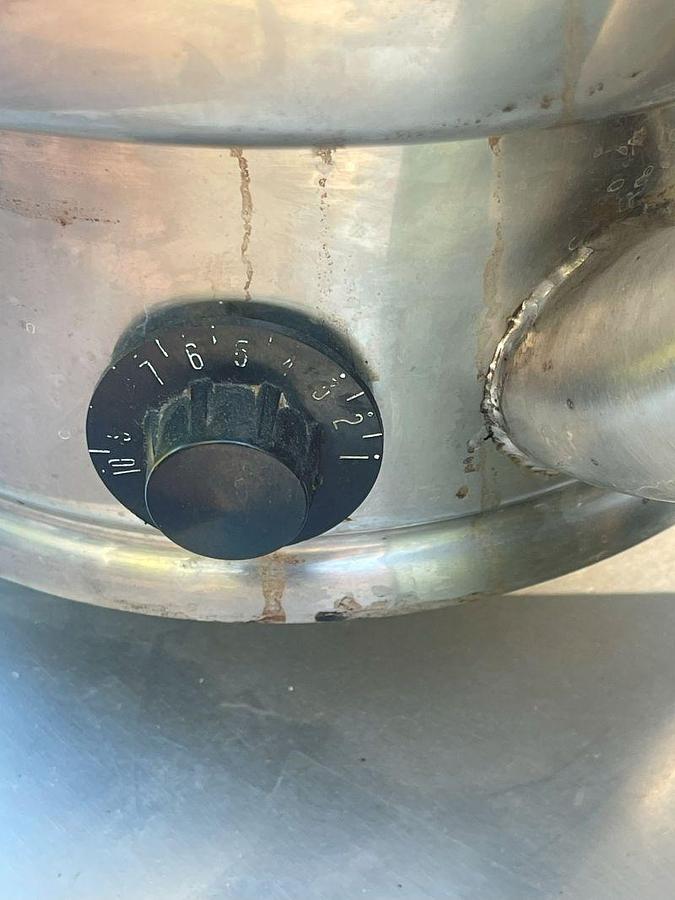 Used Groen Tilt Kettle TDB/7-20 CFC With Mixer 50 PSI @300oF