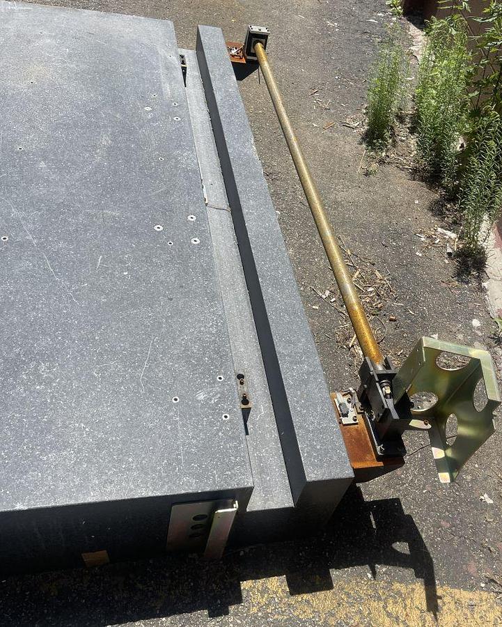 Used Granite Surface Plate, Used, Size 86" x 71" x 12" High