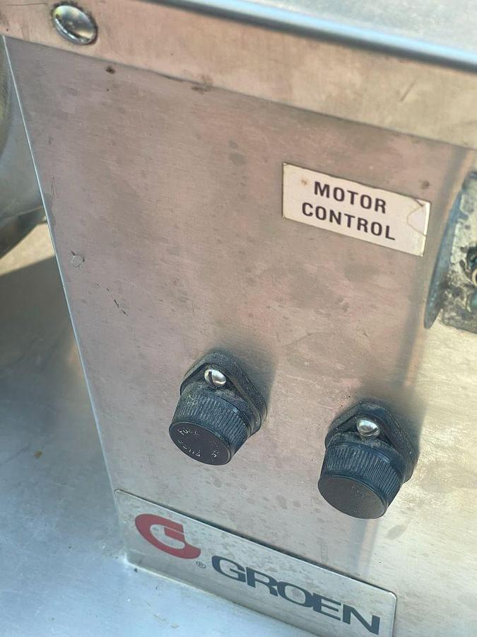 Used Groen Tilt Kettle TDB/7-20 CFC With Mixer 50 PSI @300oF