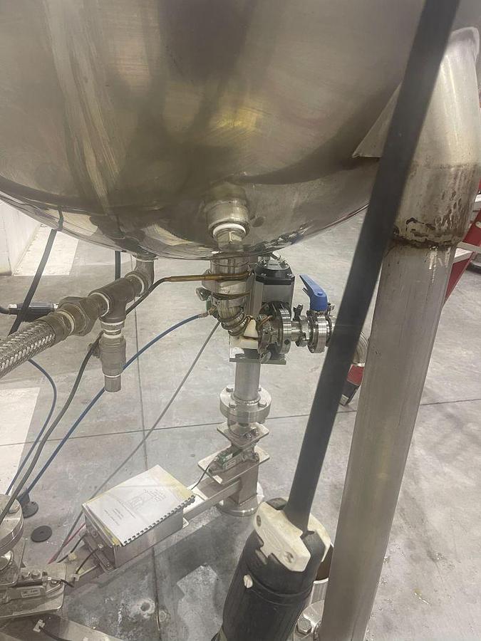 Used Groen 200 Gal Capacity Kettle Model #TA200 SP: Serial # 67668, Adjitated